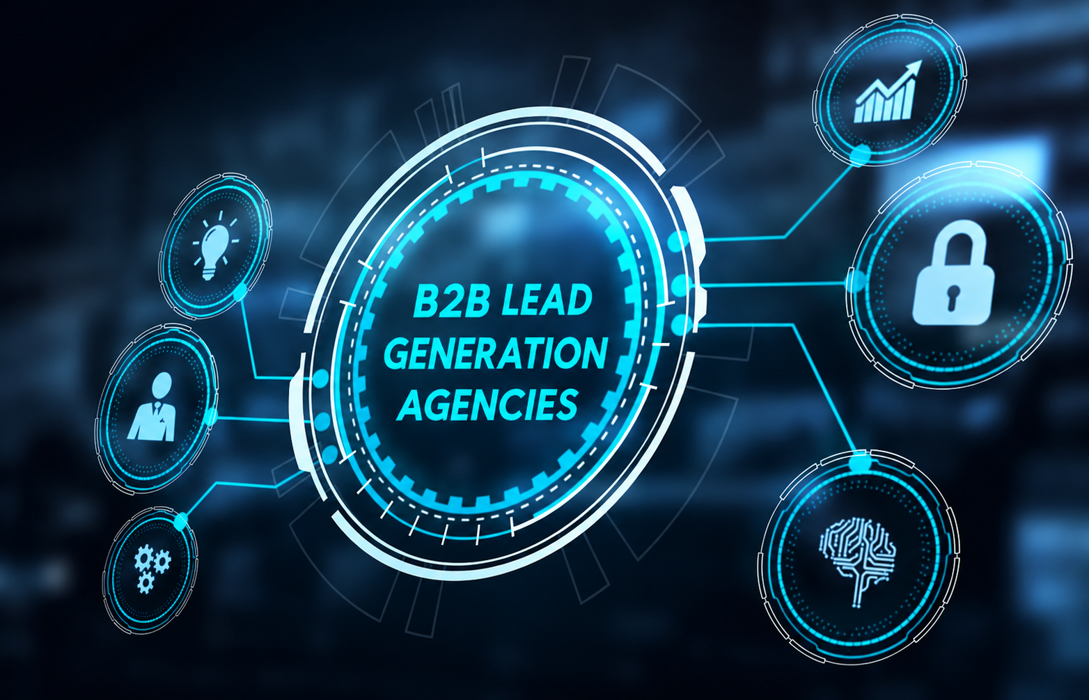 Best B2B LinkedIn Lead Generation Agencies 2026, illustrated cover